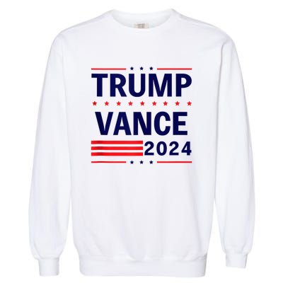 47 Trump Vance 2024 Vice President America Election Vote Garment-Dyed Sweatshirt