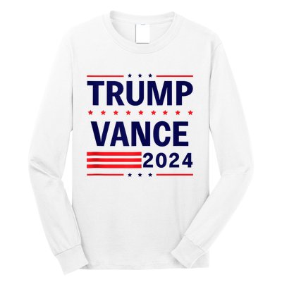 47 Trump Vance 2024 Vice President America Election Vote Long Sleeve Shirt