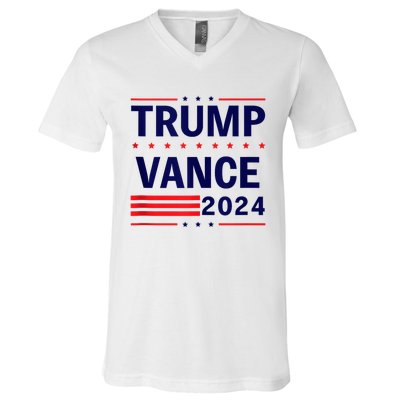 47 Trump Vance 2024 Vice President America Election Vote V-Neck T-Shirt