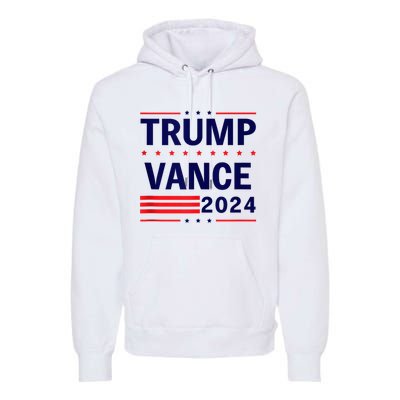 47 Trump Vance 2024 Vice President America Election Vote Premium Hoodie