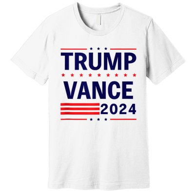 47 Trump Vance 2024 Vice President America Election Vote Premium T-Shirt