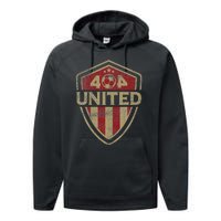 404 United Atlanta Soccer Original Performance Fleece Hoodie