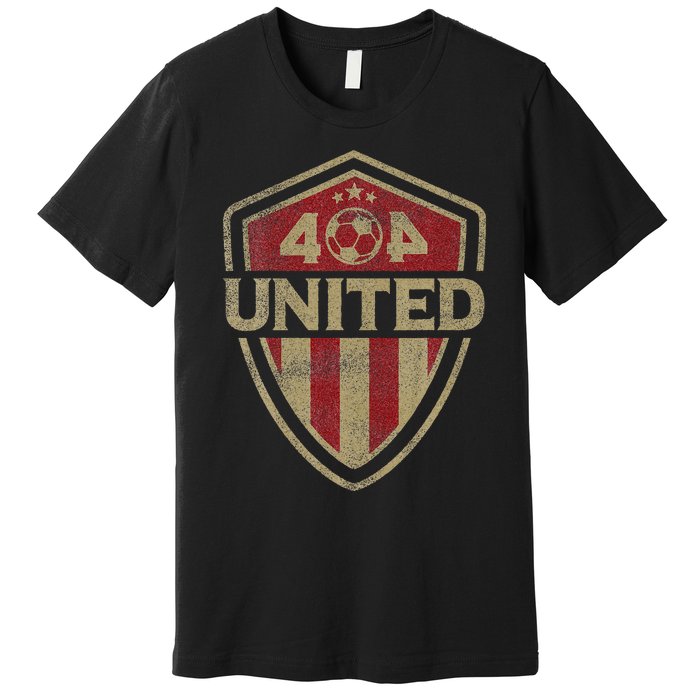 404 United Atlanta Soccer Original Premium T-Shirt