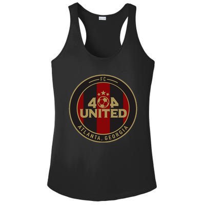 404 United Atlanta Soccer Fan Jersey Original Design Ladies PosiCharge Competitor Racerback Tank