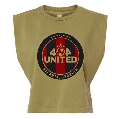 404 United Atlanta Soccer Fan Jersey Original Design Garment-Dyed Women's Muscle Tee