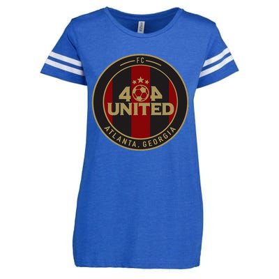 404 United Atlanta Soccer Fan Jersey Original Design Enza Ladies Jersey Football T-Shirt