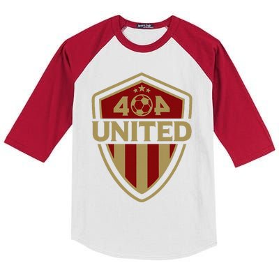 404 United Atlanta Soccer Original Design Badge Jersey Kids Colorblock Raglan Jersey