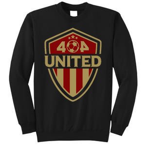 404 United Atlanta Soccer Original Design Badge Jersey Tall Sweatshirt