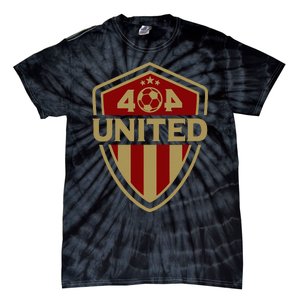 404 United Atlanta Soccer Original Design Badge Jersey Tie-Dye T-Shirt