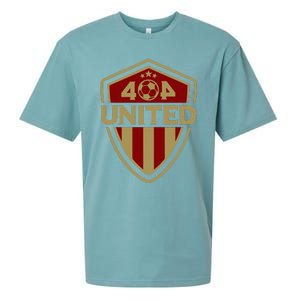 404 United Atlanta Soccer Original Design Badge Jersey Sueded Cloud Jersey T-Shirt