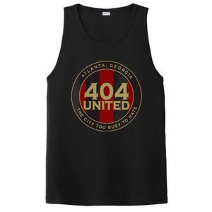 404 United Atlanta Soccer Fan City Too Busy To Hate Emblem PosiCharge Competitor Tank