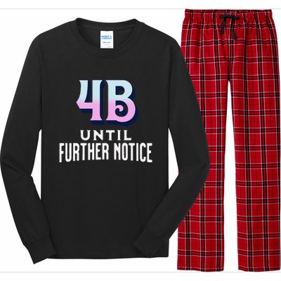 4b Until Further Notice Movement Strength Resilience Long Sleeve Pajama Set