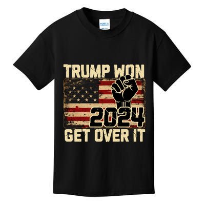 47 Us President Inauguration Trump We Won Wins 2025 Election Gift Kids T-Shirt