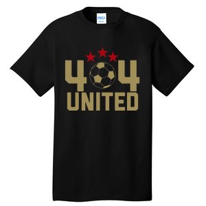 404 United Soccer Fan Jersey Original Tall T-Shirt