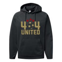 404 United Soccer Fan Jersey Original Design Performance Fleece Hoodie