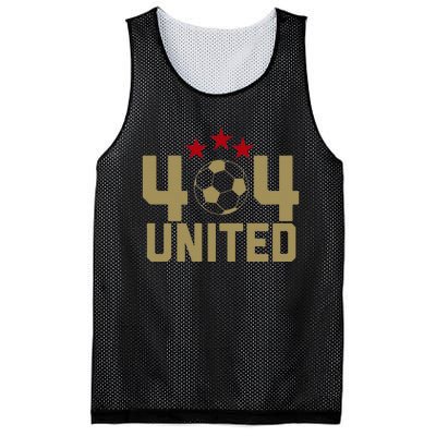 404 United Soccer Fan Jersey Original Design Mesh Reversible Basketball Jersey Tank