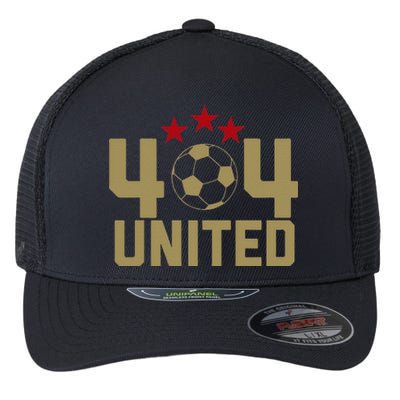 404 United Soccer Fan Jersey Original Design Flexfit Unipanel Trucker Cap