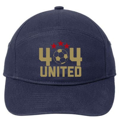 404 United Soccer Fan Jersey Original Design 7-Panel Snapback Hat