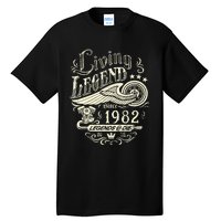 41st vintage Birthday 41 Living Legend Never Die 1982 Birthday Tall T-Shirt