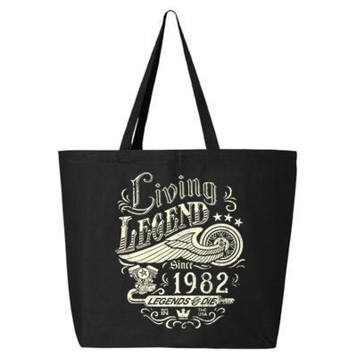 41st vintage Birthday 41 Living Legend Never Die 1982 Birthday 25L Jumbo Tote