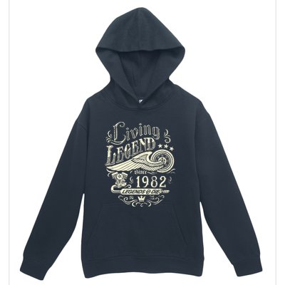 41st vintage Birthday 41 Living Legend Never Die 1982 Birthday Urban Pullover Hoodie