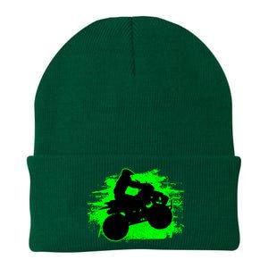 4 Wheeler Quad Bike ATV Riding Gift Knit Cap Winter Beanie