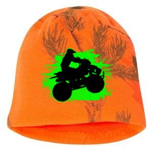 4 Wheeler Quad Bike ATV Riding Gift Kati - Camo Knit Beanie