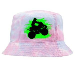 4 Wheeler Quad Bike ATV Riding Gift Tie-Dyed Bucket Hat