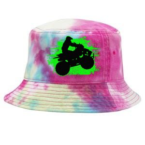 4 Wheeler Quad Bike ATV Riding Gift Tie-Dyed Bucket Hat