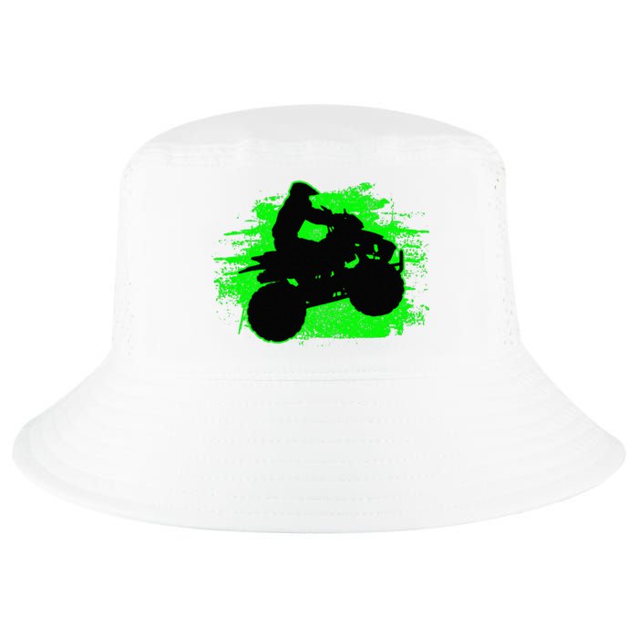 4 Wheeler Quad Bike ATV Riding Gift Cool Comfort Performance Bucket Hat