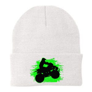 4 Wheeler Quad Bike ATV Riding Gift Knit Cap Winter Beanie