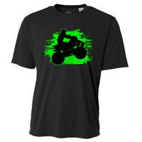 4 Wheeler Quad Bike ATV Riding Gift Men Cooling Performance Crew T-Shirt