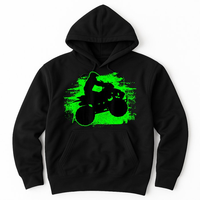 4 Wheeler Quad Bike ATV Riding Gift Men Hoodie