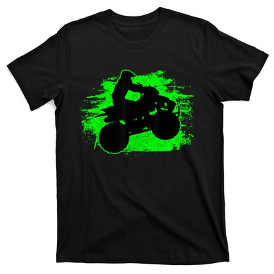 4 Wheeler Quad Bike ATV Riding Gift Men T-Shirt