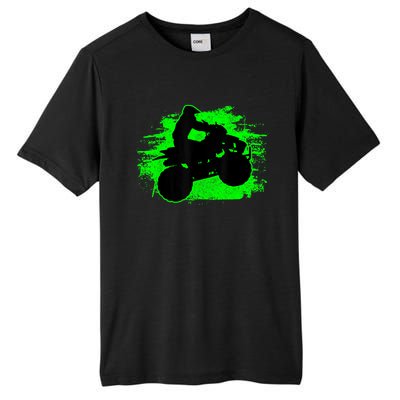 4 Wheeler Quad Bike ATV Riding Gift Men Tall Fusion ChromaSoft Performance T-Shirt