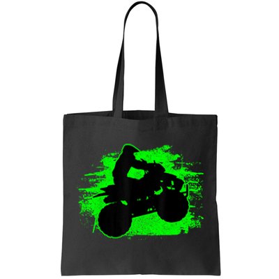 4 Wheeler Quad Bike ATV Riding Gift Men Tote Bag