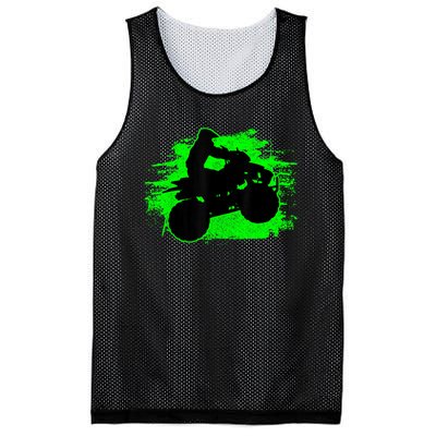 4 Wheeler Quad Bike ATV Riding Gift Men Mesh Reversible Basketball Jersey Tank