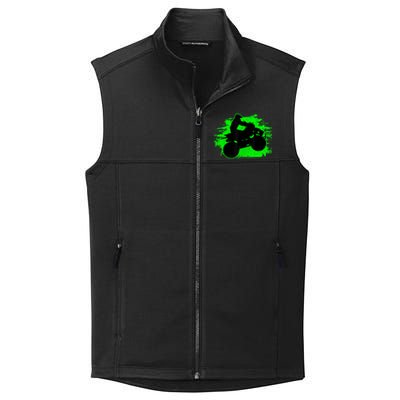 4 Wheeler Quad Bike ATV Riding Gift Men Collective Smooth Fleece Vest