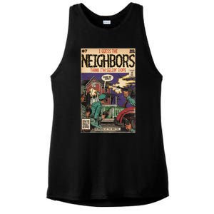 4 Your Eyez Only Album Neighbors Lyrics I Guess The Neighbors Think IM Sellin Ladies PosiCharge Tri-Blend Wicking Tank