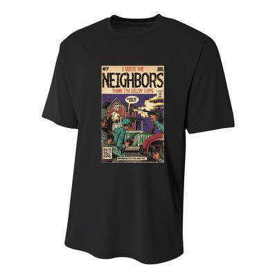 4 Your Eyez Only Album Neighbors Lyrics I Guess The Neighbors Think IM Sellin Youth Performance Sprint T-Shirt