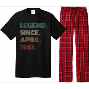 40 Years Old Legend Since April 1983 40th Birthday Pajama Set