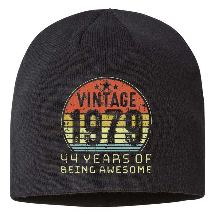 44 Year Old Birthday Vintage 1979 44th Birthday Sustainable Beanie