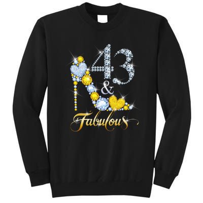 43 years old It's my Birthday 43th Birthday Diamond Crown Sweatshirt