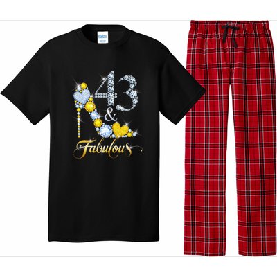 43 years old It's my Birthday 43th Birthday Diamond Crown Pajama Set