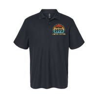 49 Years Of Being Awesome Vintage 1973 Softstyle Adult Sport Polo