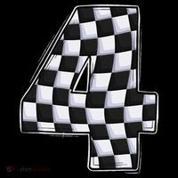 4 Year Old Pit Crew Car Racing 4th Birthday Race Car Flatbill Hat