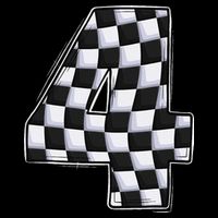 4 Year Old Pit Crew Car Racing 4th Birthday Race Car 16 in Basic Backpack