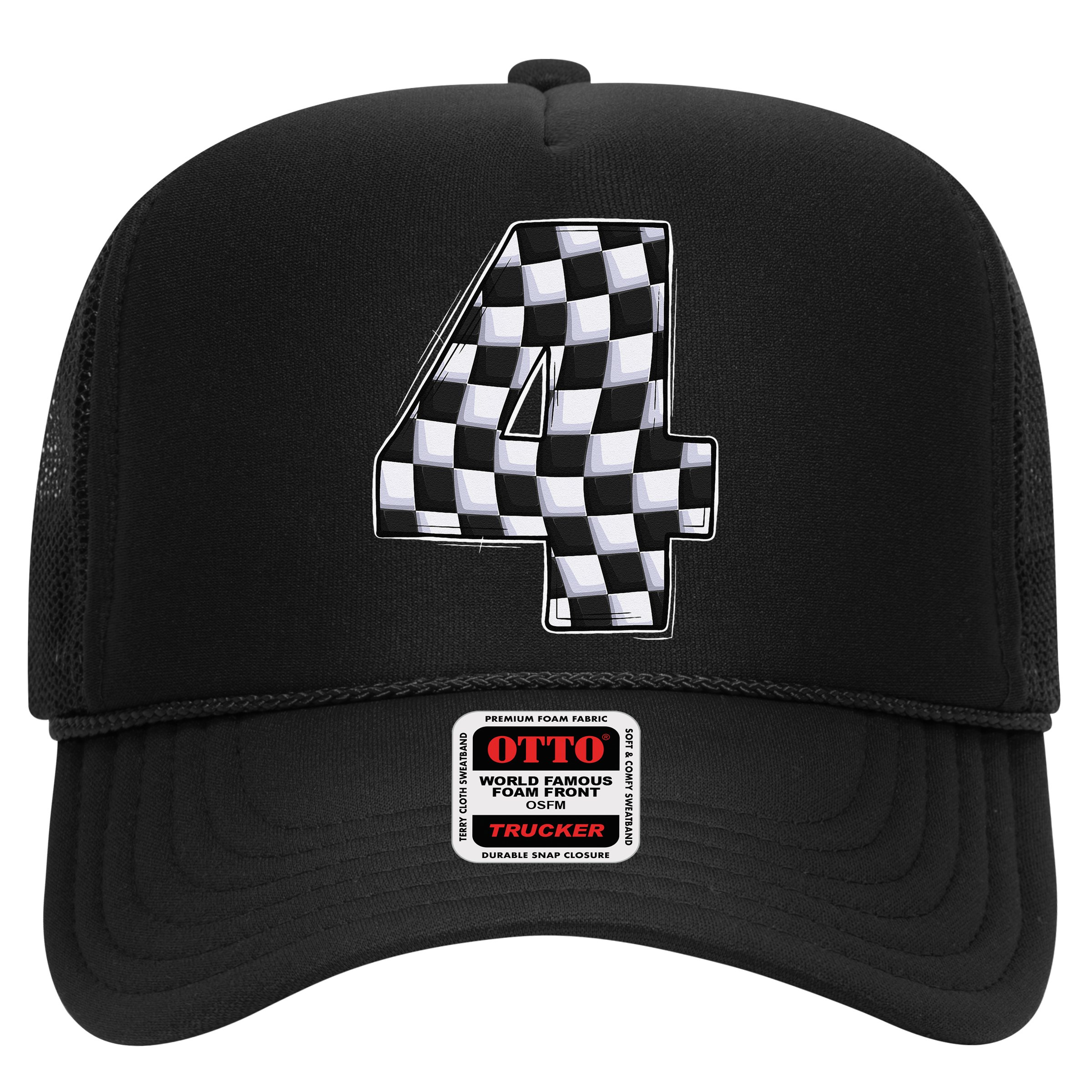 4 Year Old Pit Crew Car Racing 4th Birthday Race Car Hat