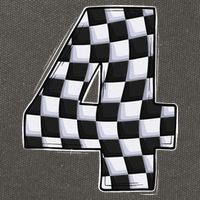 4 Year Old Pit Crew Car Racing 4th Birthday Race Car Cotton Canvas Backpack
