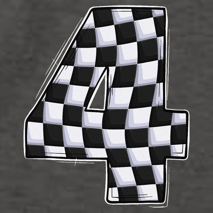 4 Year Old Pit Crew Car Racing 4th Birthday Race Car Vector Backpack